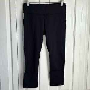 Lululemon Crop Legging  Black  Size 8